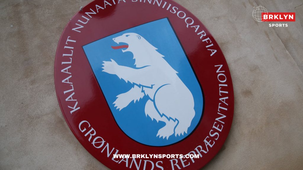 "Sign of the Greenland representation captured in Copenhagen, Denmark
